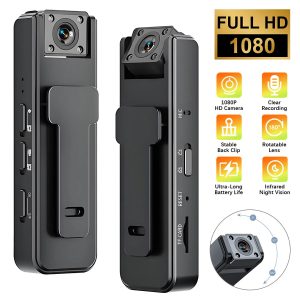 Body Worn Camera HD with  Night Vision 128GB Support