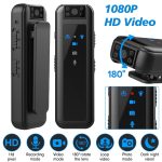 Body Worn Camera HD with Night Vision 256 GB Support