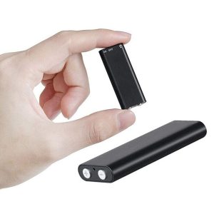 Spy Audio Recorder Small 8GB Black