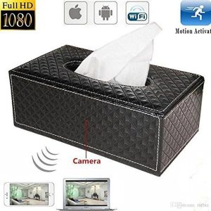 Spy Wifi Tissue Paper Box Camera HD