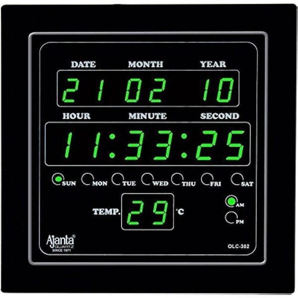 4G Spy Digital Wall clock Camera with Wide Angle Lens 302