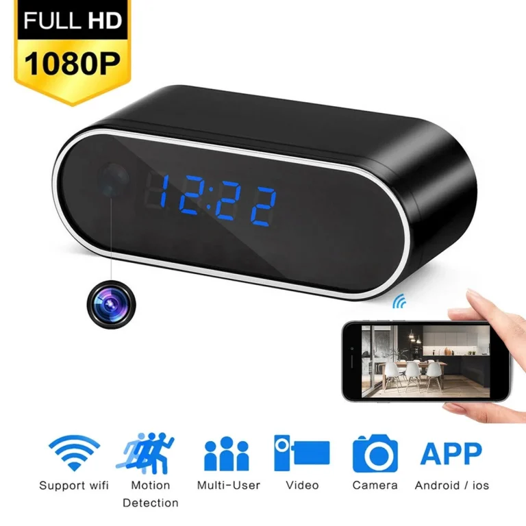 spy wifi table clock camera with night vision Bengaluru